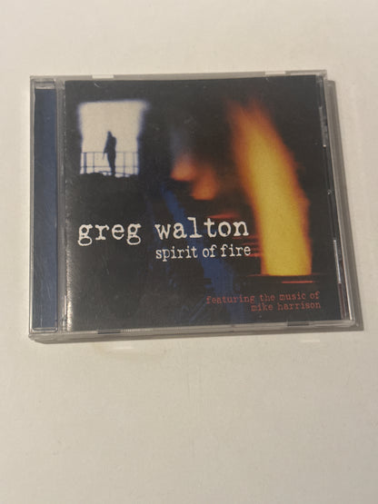 Greg Walton – Spirit of Fire (Autographed CD)
