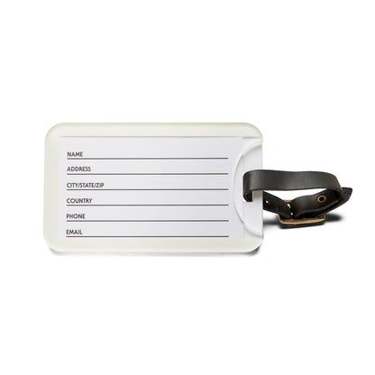 Otter Luggage Tag – 'Stay Pawsitive' Travel ID Tag | Cute Travel Gift