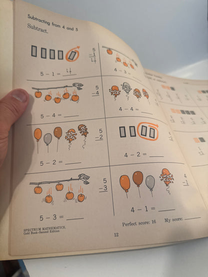 Spectrum Math Gold Book – 2nd Edition Workbook