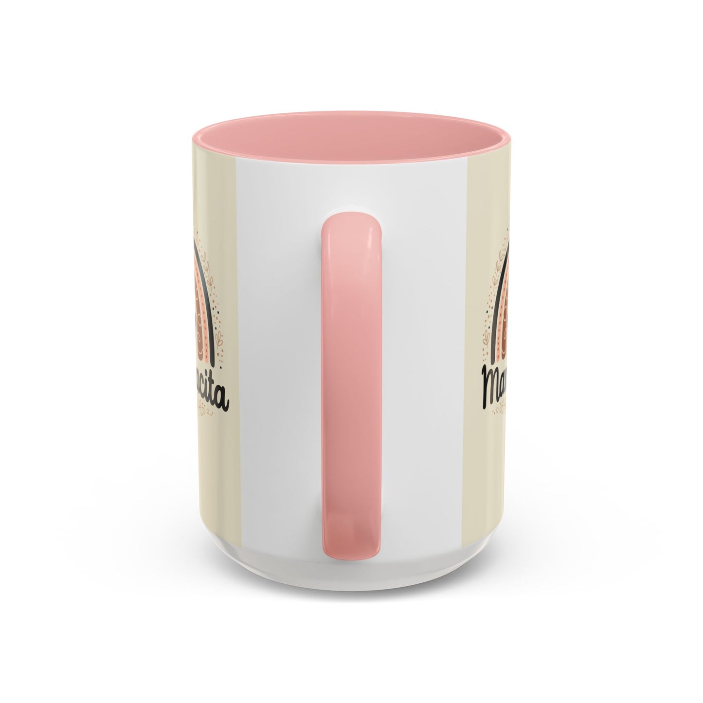 Mamacita Coffee Mug | Pink Rainbow Heart Accent Mug