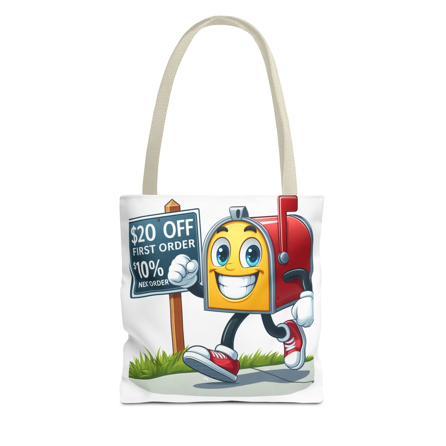 Smiling Mailbox Tote Bag