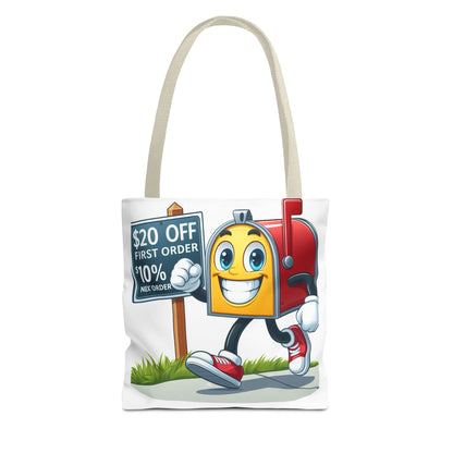 Smiling Mailbox Tote Bag