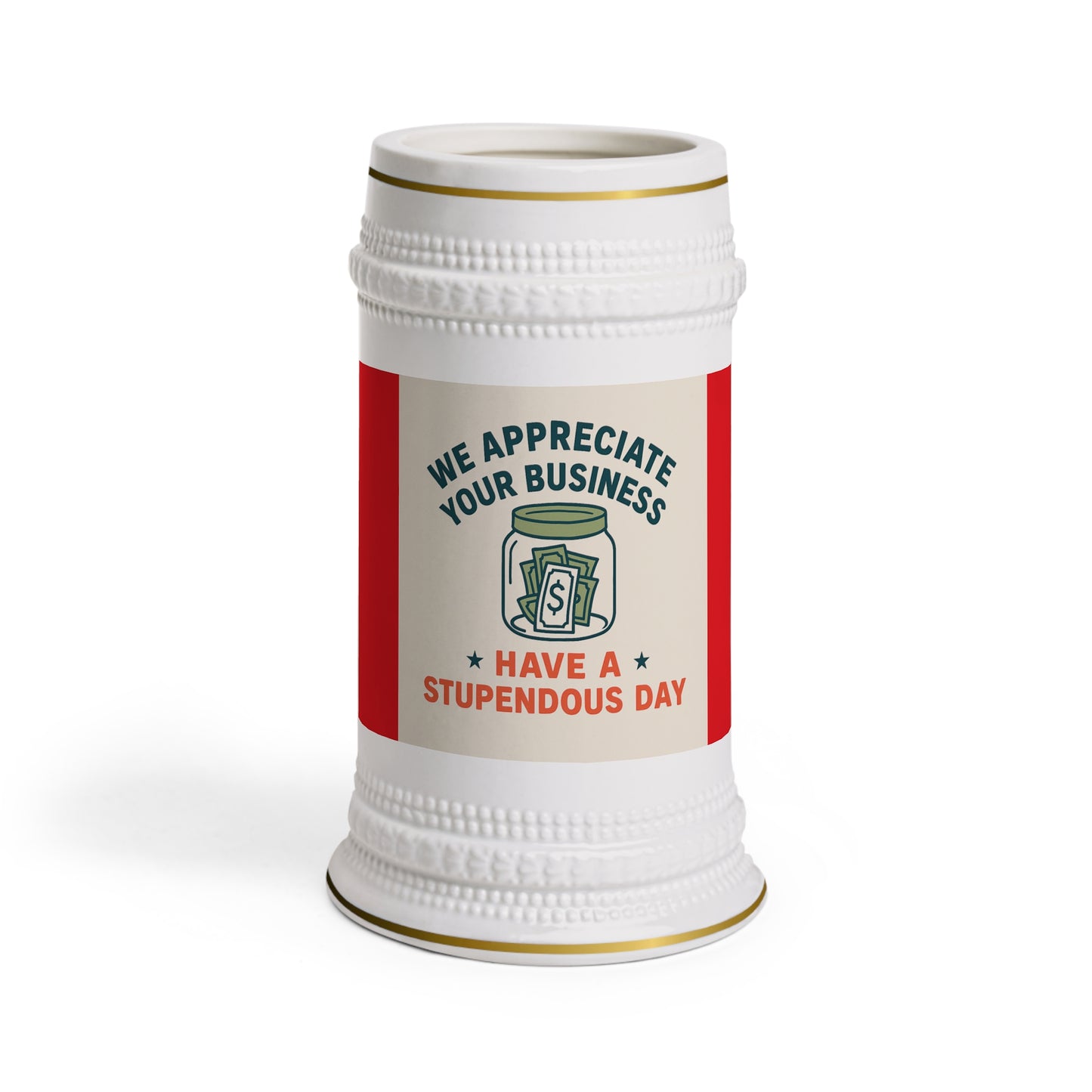 Beer Stein Mug – We Appreciate Your Business