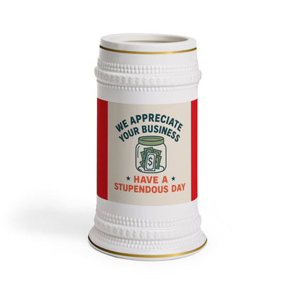 Beer Stein Mug – We Appreciate Your Business