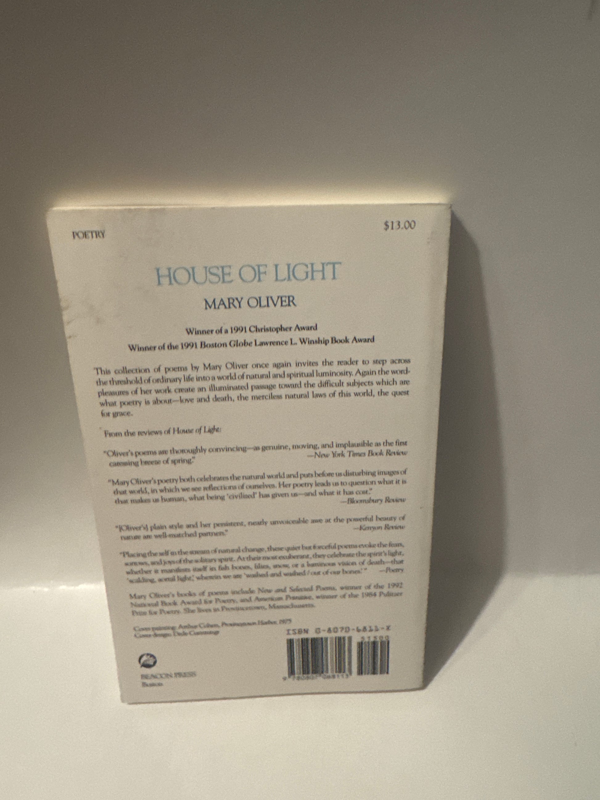 Pulitzer Prize-winning poetry wrapped in a cover that whispers serenity—this is literature that breathes.