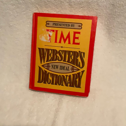 Vintage Webster’s Dictionary - Time Edition