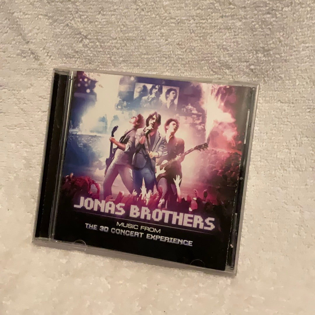 Collectible Jonas Brothers 3D Concert Experience CD