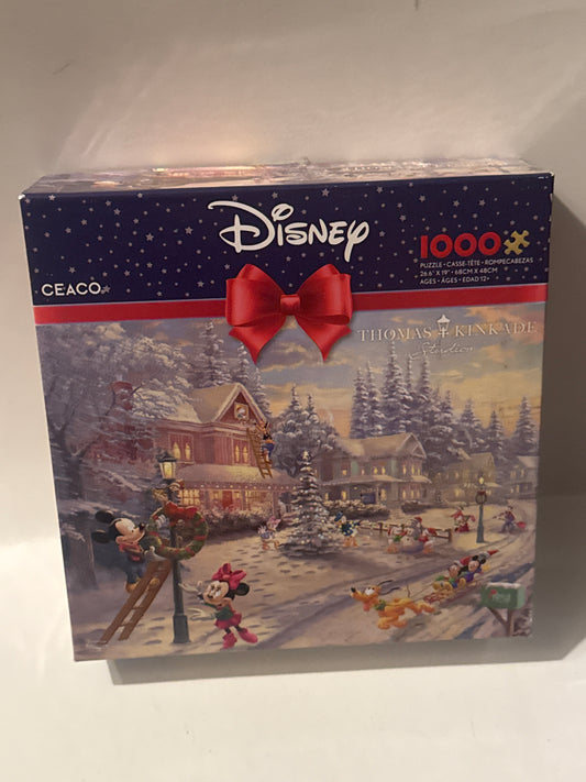 Vintage Disney Puzzle 1000pc – Holiday Collectible