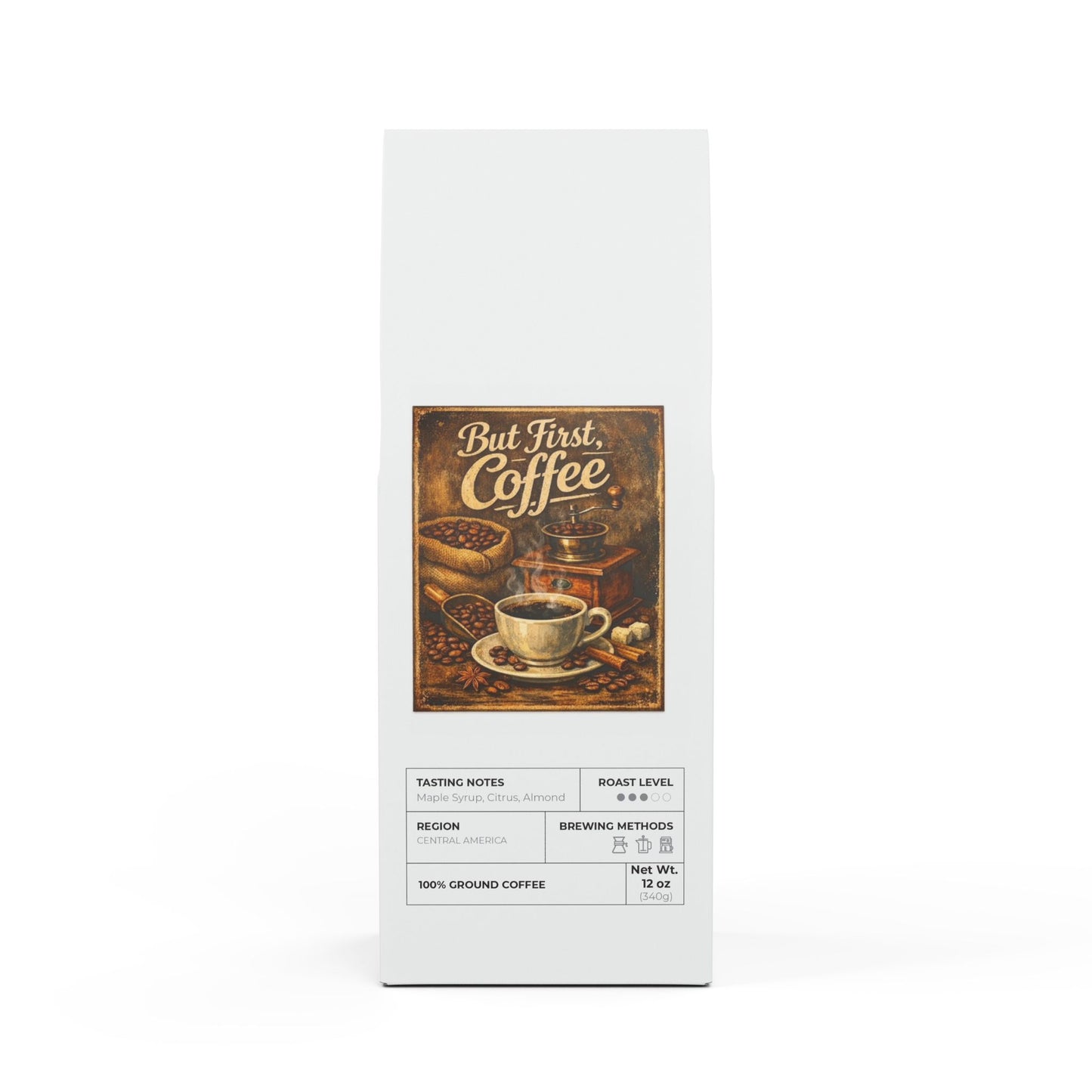 But First Coffee – Bold Fresh Ground Coffee Blend