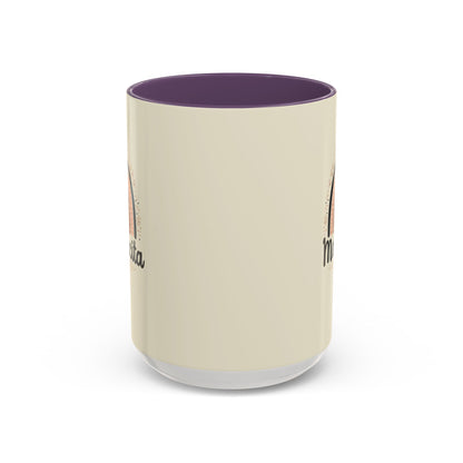 Mamacita Coffee Mug | Pink Rainbow Heart Accent Mug