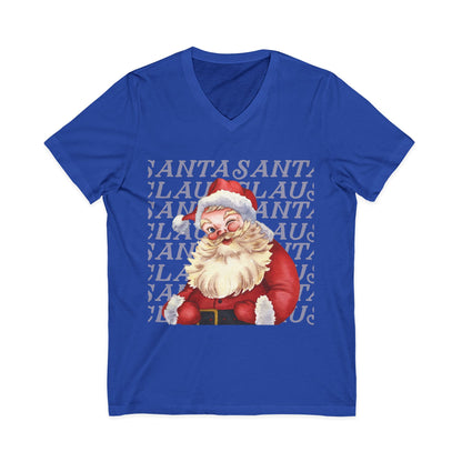 Unisex Jersey Short Sleeve V-Neck Tee