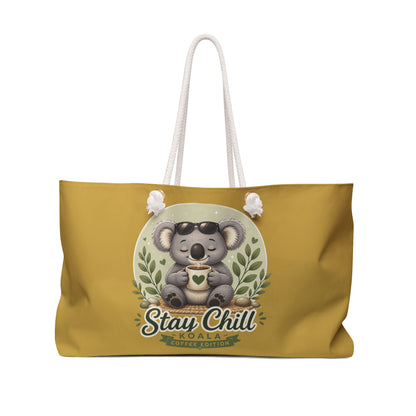 Stay Chill Koala Weekender Bag — Cute Travel Tote