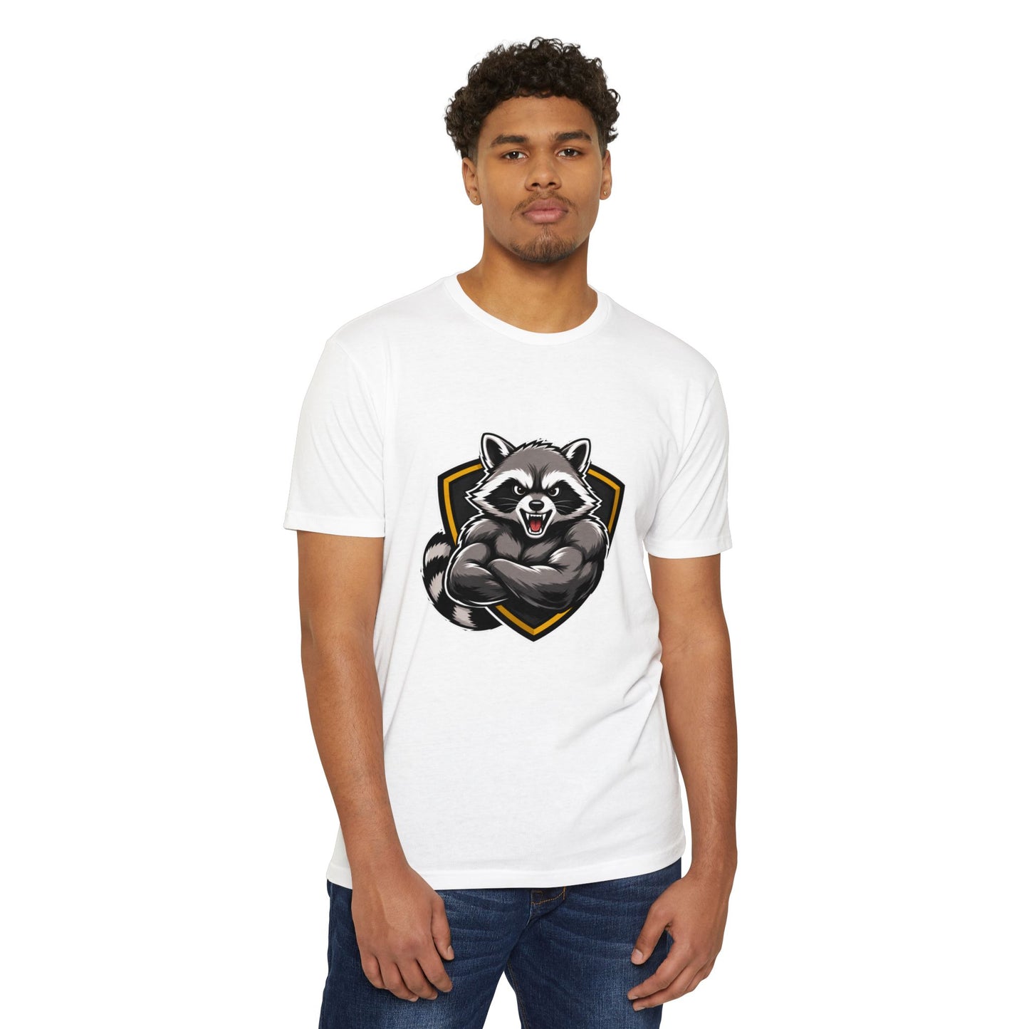 Ripped Raccoon Crest T-Shirt