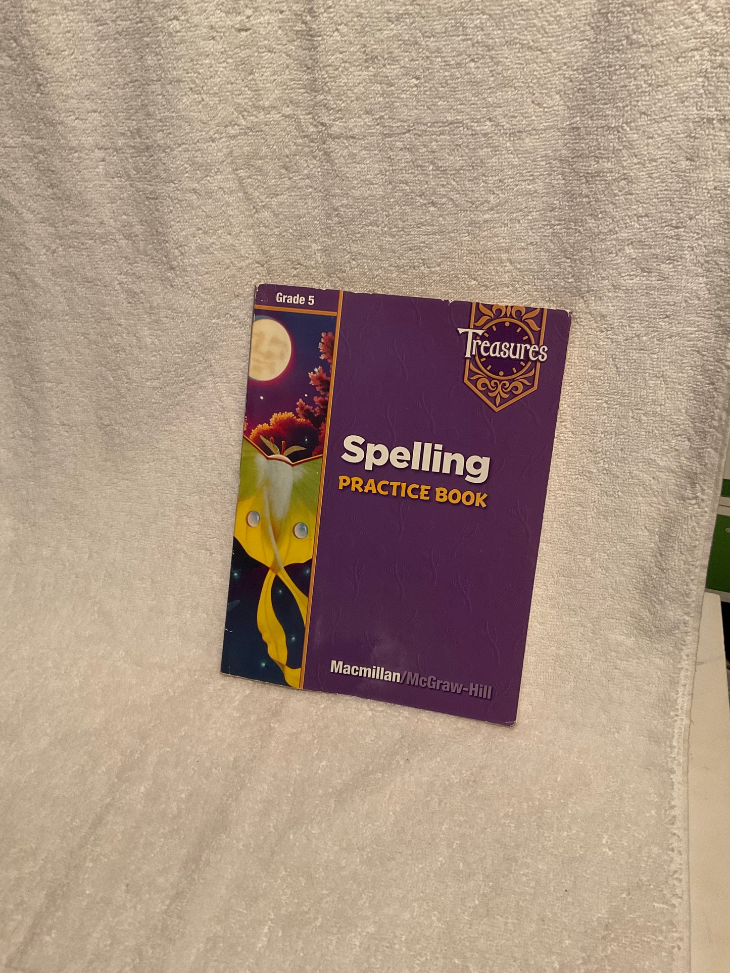 Treasures: Grade 5 Spelling Practice Book by Macmillan/McGraw-Hill