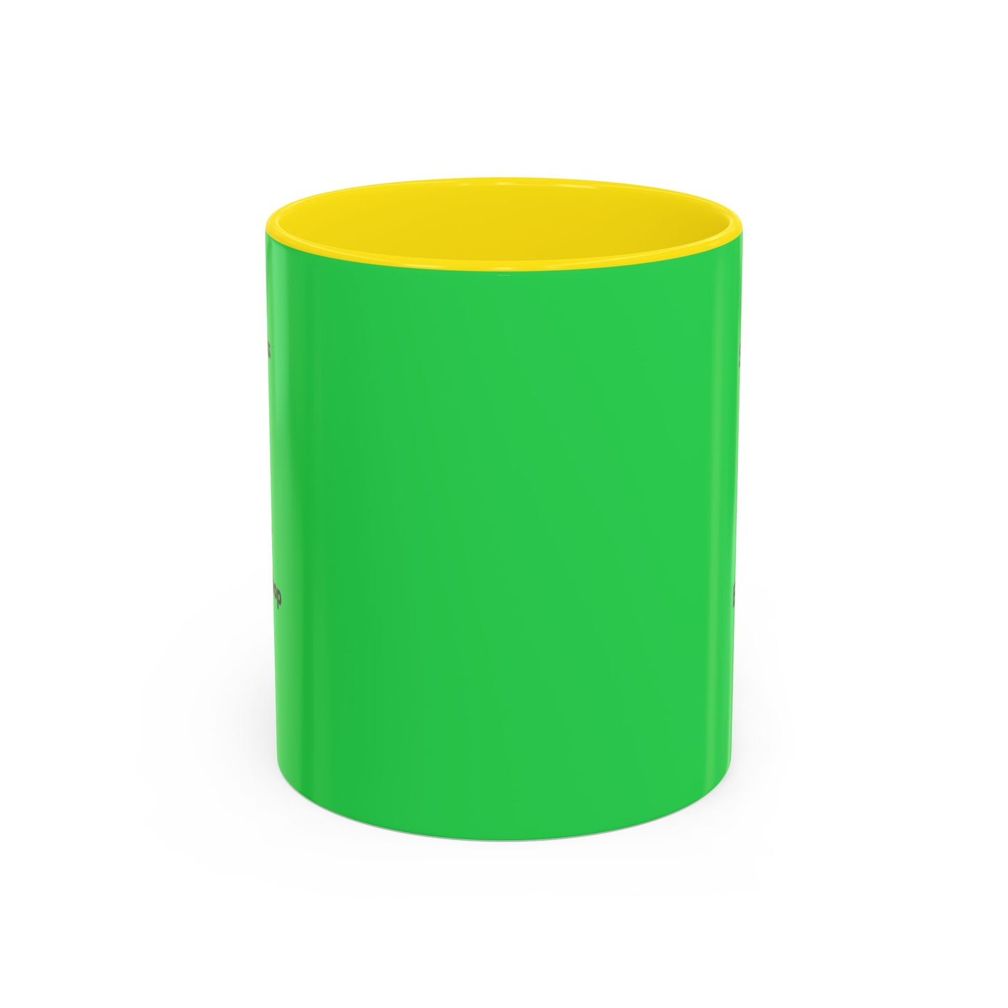 Accent Coffee Mug — 'Shop and Snacks' QR Code Promotional Coffee Mug (11/15 oz)