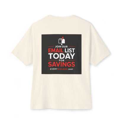 Oversized Boxy Graphic Tee | Join Our Email List & Save – Cashback at everymailbox.shop