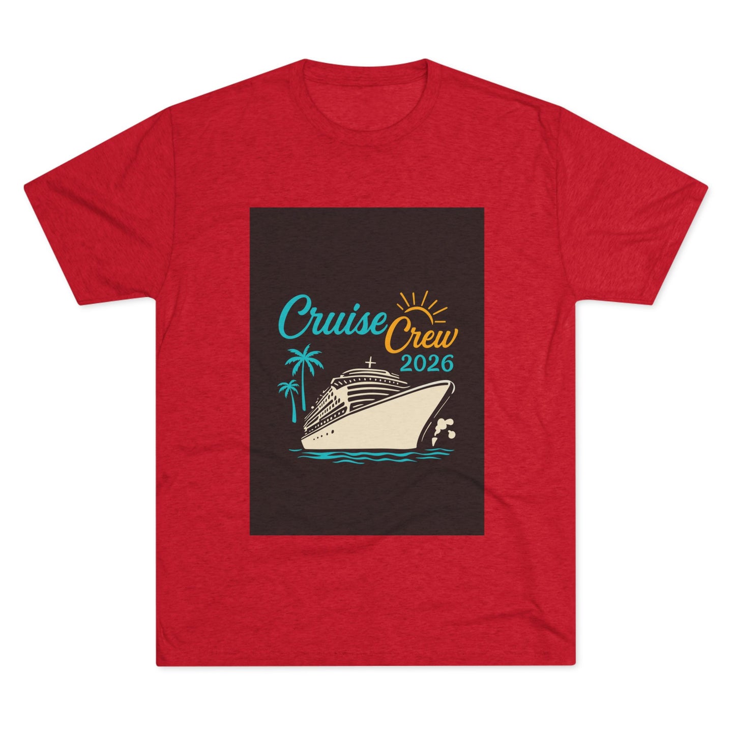 Cruise Crew 2026 “Ship Faced” Party Tee – Funny Cruise Shirt