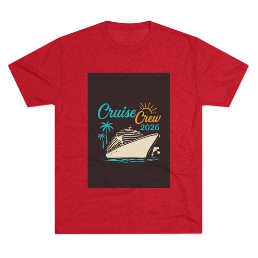 Cruise Crew 2026 “Ship Faced” Party Tee – Funny Cruise Shirt
