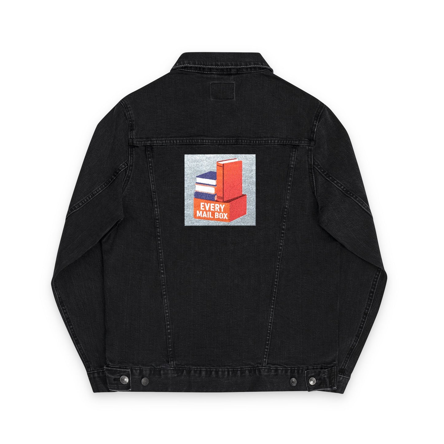 Bold Embroidered Denim Jacket – Unique, Stylish & Unisex