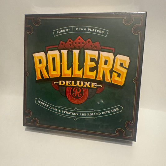 Rollers Deluxe Game - Strategic Dice Fun for Ages 8 and Up