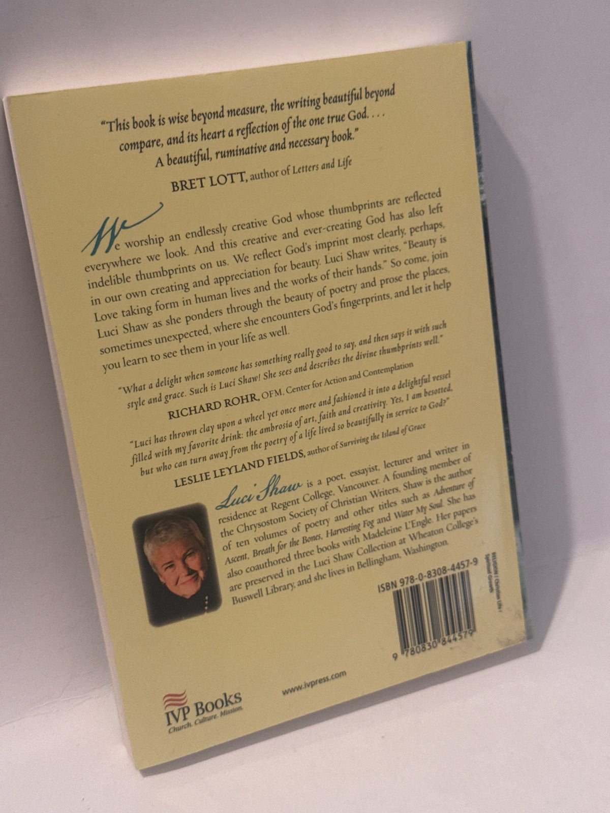 Divine Thumbprint: Luci Shaw’s Poetic Faith Journey