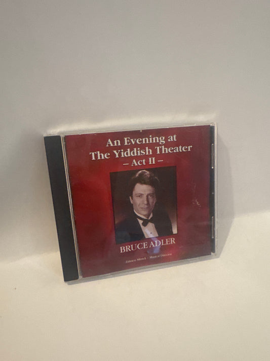 Yiddish Theater CD – Bruce Adler Live Performance Act II
