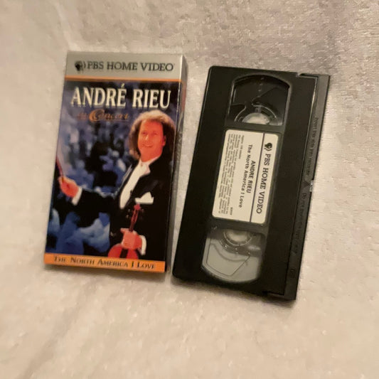 André Rieu: The North America I Love - Vintage VHS Tape