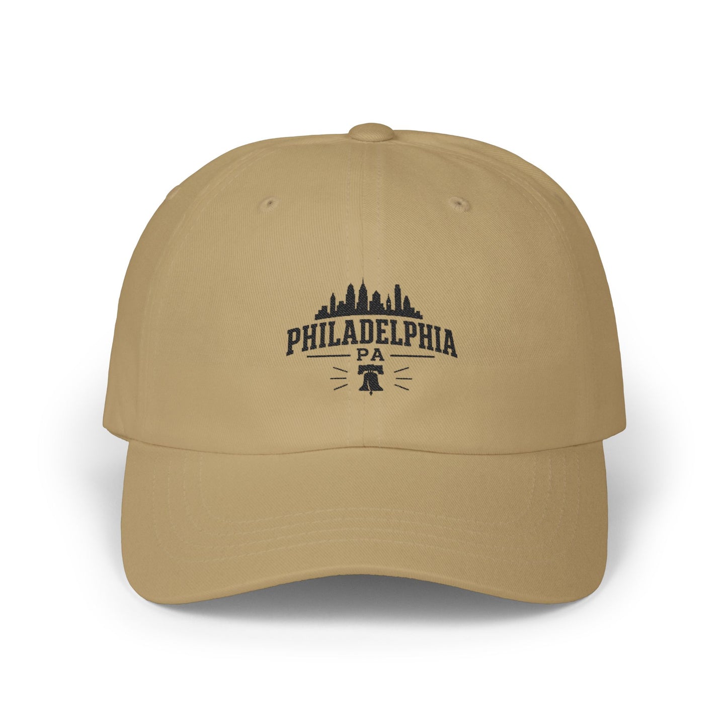 Philadelphia Skyline Dad Cap — Classic Philadelphia PA Baseball Hat