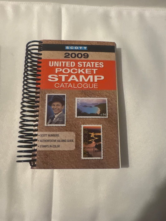 Scott 2009 United States pocket stamp catalog￼