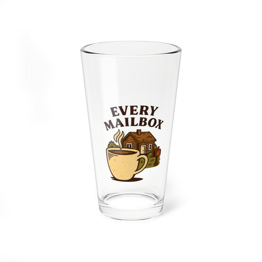 Cozy Coffee House Mixing Glass