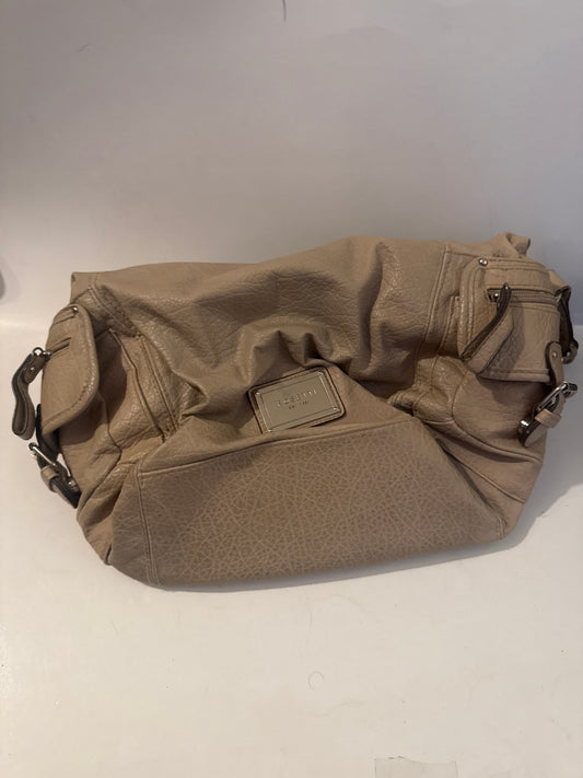 Rosetti Beige Leather Handbag – Upgrade Your Everyday Look