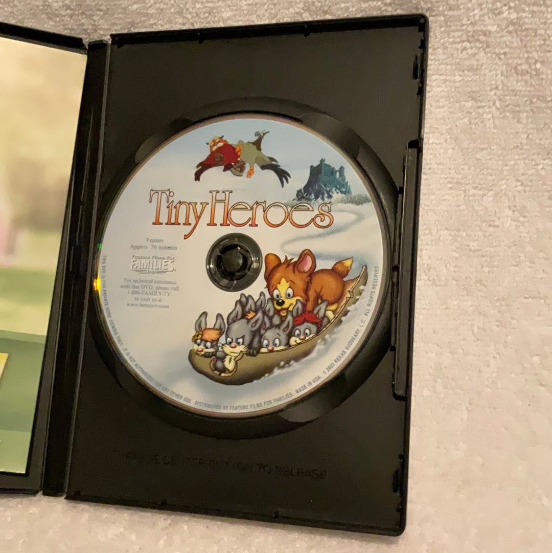 Tiny Heroes DVD - Animated Family Adventure for All Ages