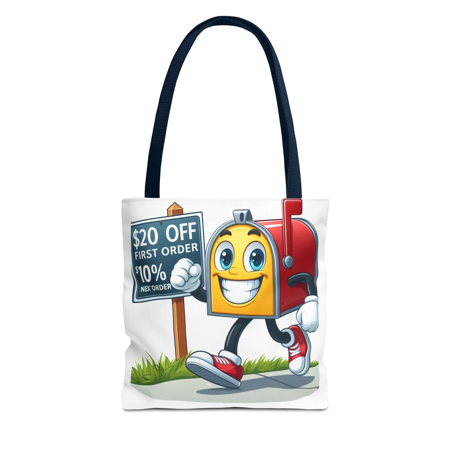 Smiling Mailbox Tote Bag