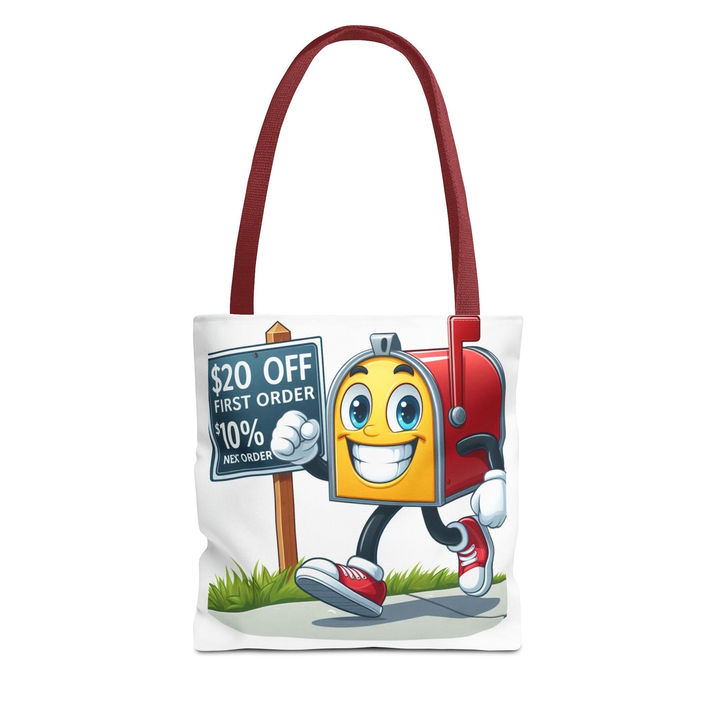 Smiling Mailbox Tote Bag