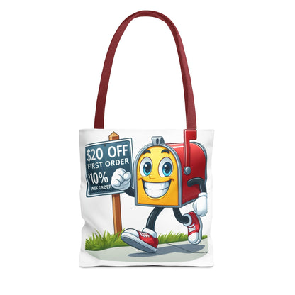 Smiling Mailbox Tote Bag