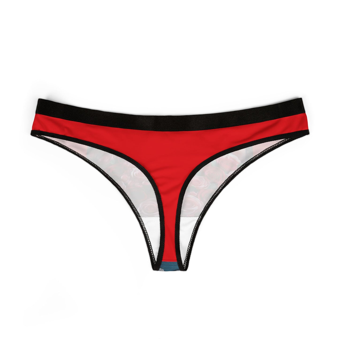 Women’s Floral Thongs – Romantic Gift for Her
