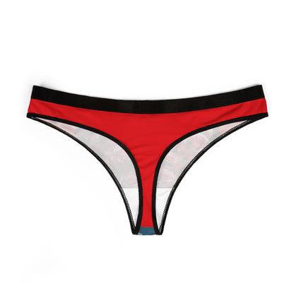 Women’s Floral Thongs – Romantic Gift for Her