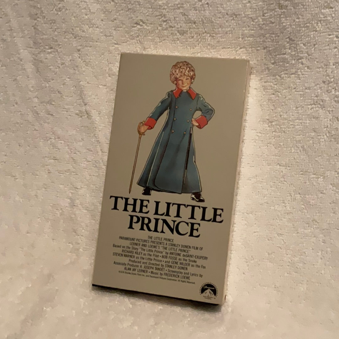 The Little Prince” (1974) vhs tape