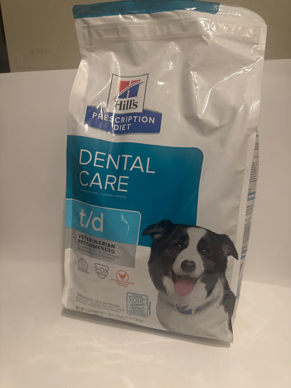 Hill's Prescription Diet Dental Care Dog Food, 5 lb Bag