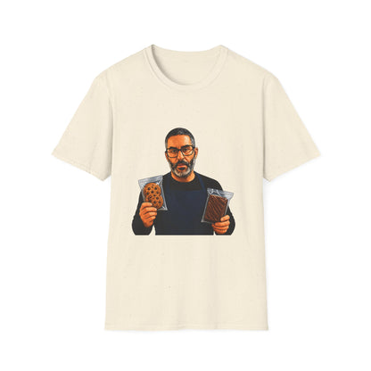 Money Man Graphic T-Shirt – Bold Wallet Portrait Tee for Men
