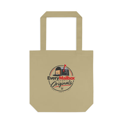 Cotton Tote Bag - Mailbox Graphic Reusable Shopping Bag