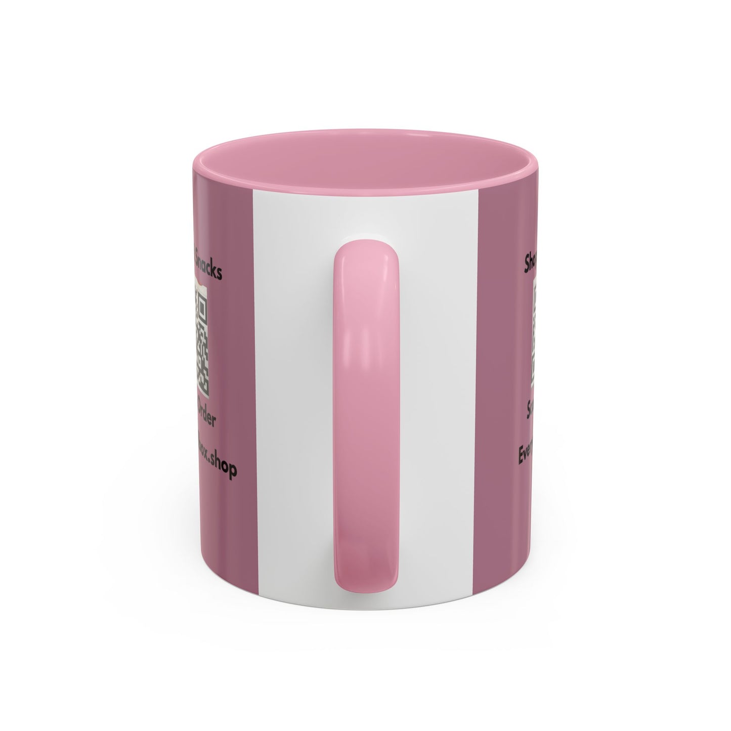 Shop & Snacks QR Code Coffee Mug | Custom Color 11oz & 15oz | Northeast Philly