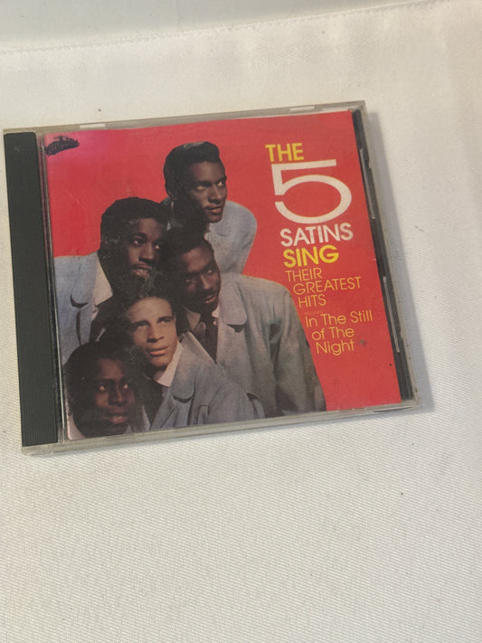The 5 Satins – Songs Music CD | Classic Doo-Wop & R&B