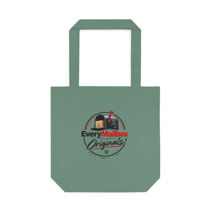 Cotton Tote Bag - Mailbox Graphic Reusable Shopping Bag