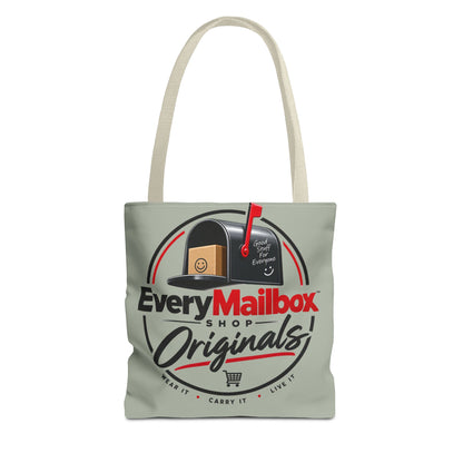 EveryMailbox Originals Logo Tote Bag – Mail Carrier & Delivery Enthusiast Canvas Tote