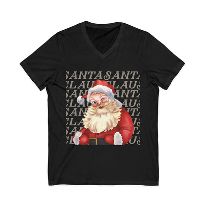 Unisex Jersey Short Sleeve V-Neck Tee