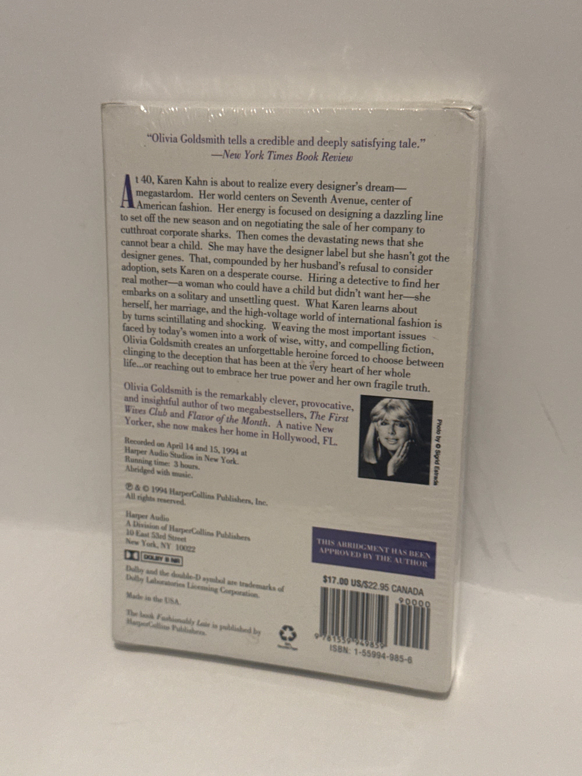 Fashionably Late Audiobook by Olivia Goldsmith
