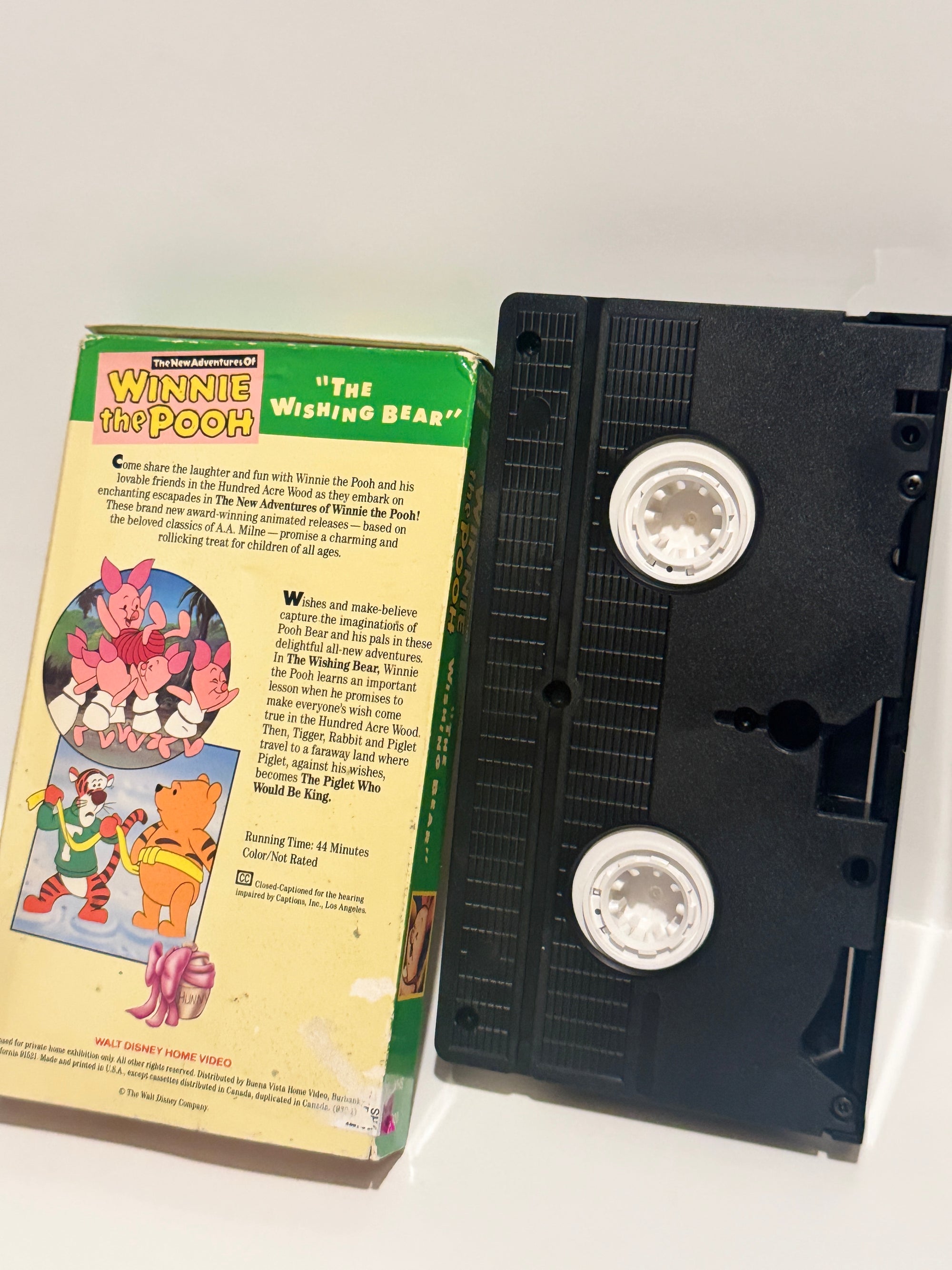 Vintage Winnie the Pooh and a Day for Eeyore VHS Tape (1998) - Disney Classic