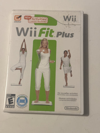 Wii Fit Plus for Nintendo Wii – Fitness & Workout Game