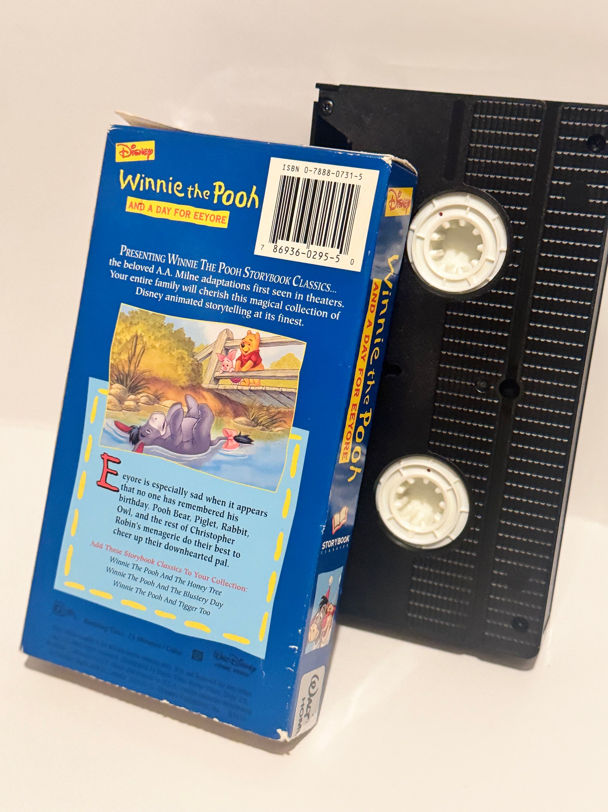 Vintage Winnie the Pooh VHS Tape - Classic Disney Animation